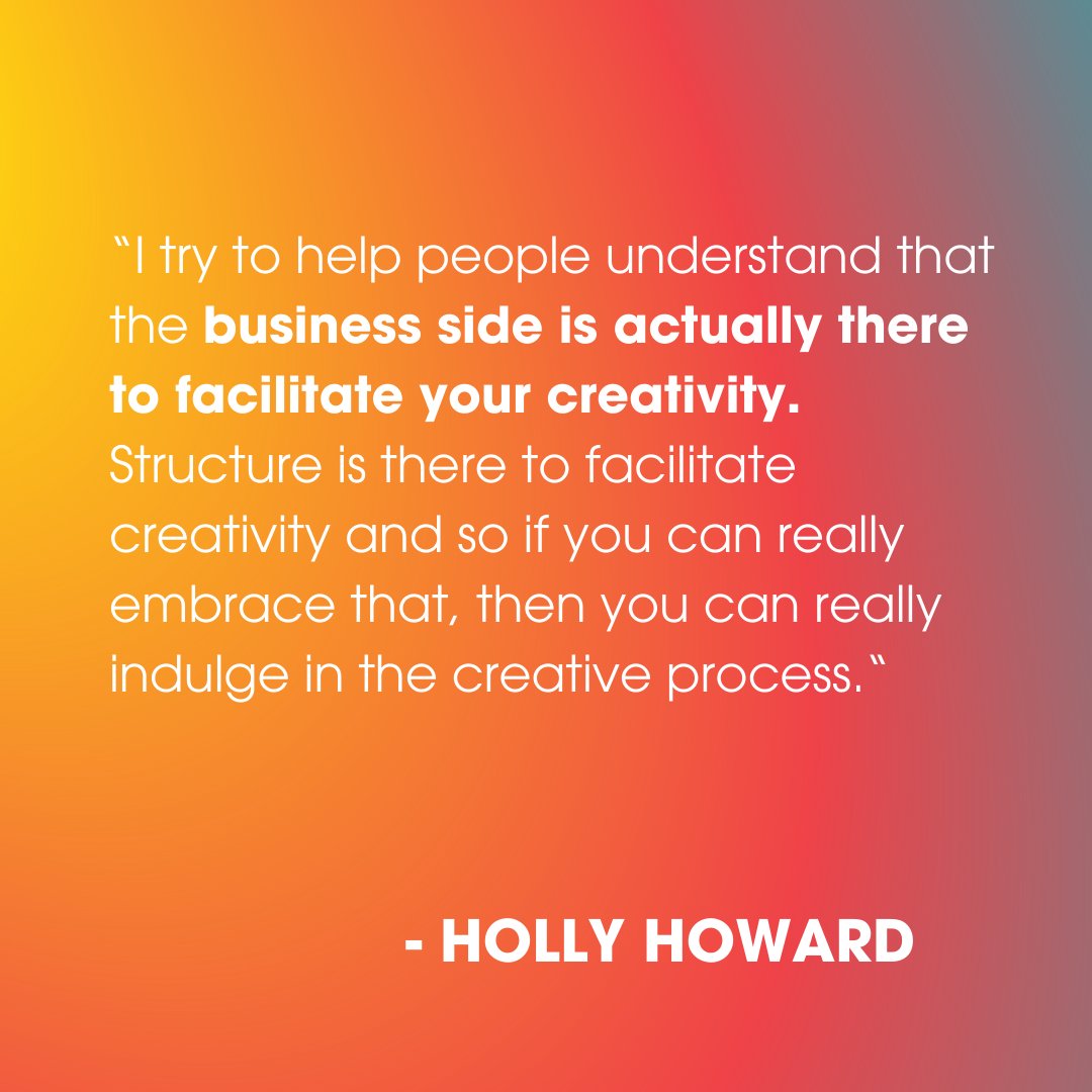 Holly Howard is the ultimate polymath... a former ballet dancer, music therapist, medical researcher and more, she melds together all her vast expertise + experience into a career that supports creative entrepreneurs in a holistic, invaluable way. 🥰+ @amydevers