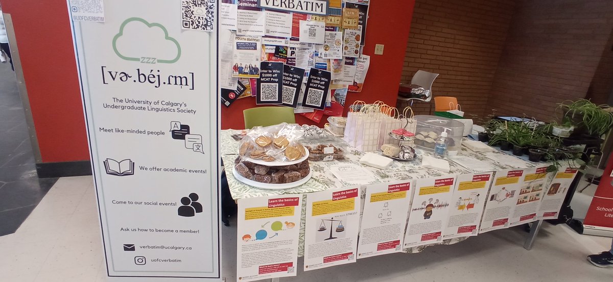 Come to our spring bake sale! We'll be at Sciences B until 3pm!