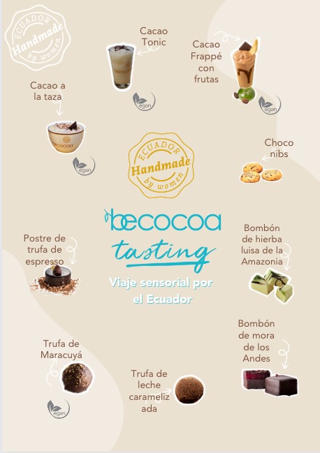 #ThisIsEcuador

Indulge in the exquisite world of Ecuadorian chocolate!

BeCocoa's unique chocolate tour features a tantalizing cacao tasting experience with delightful frapés, juices, & decadent truffles.

 Reach out to the Original Ecuador team for more info.

#ChocolateTasting