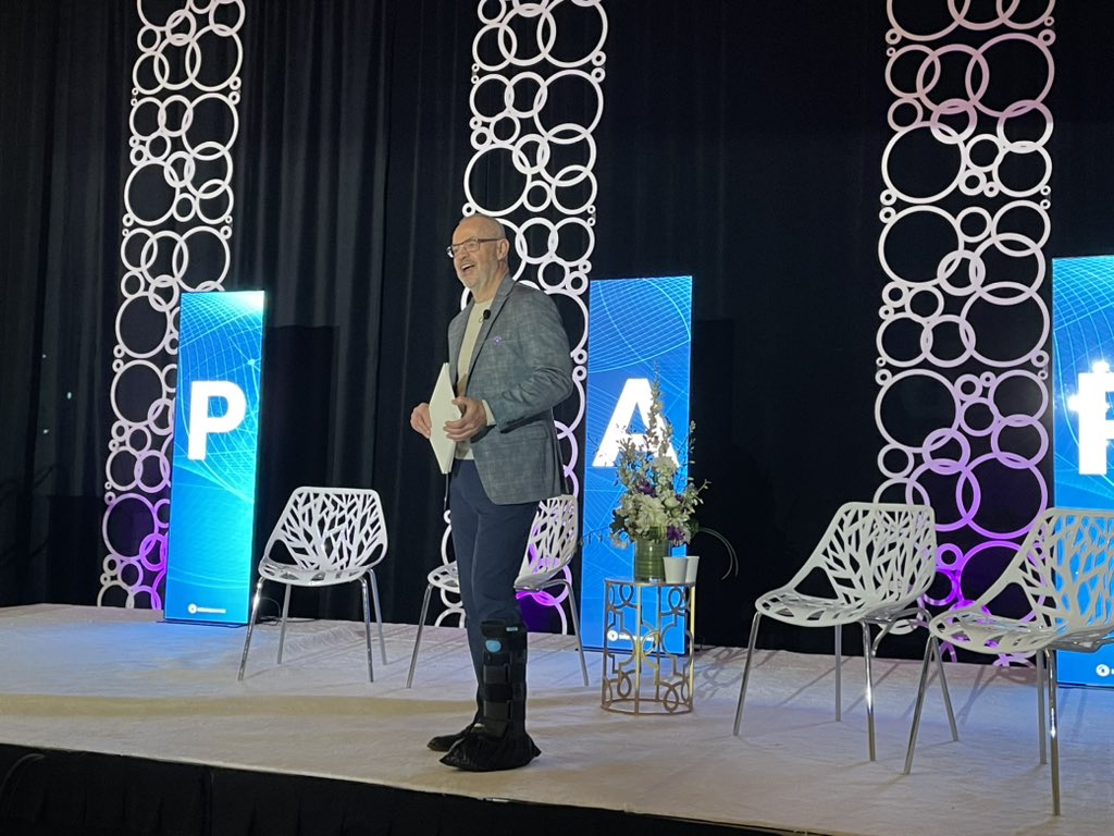 On the final day of #PAP2024 I swung by the “Collaborating for Patient Assistance” session feat. Jennie Metenosky of @medvantx, Liz Austin of @genentech, & Richard Sagall of @NeedyMeds, followed by hearing Michael A. Riotto’s inspirational story as a multiple myeloma survivor.