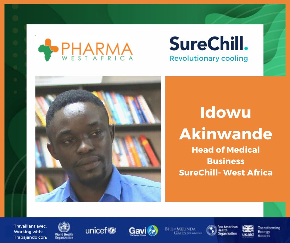 Are you attending the Pharma West Africa 2024? Contact us to arrange a meet-up with Idowu Akinwande, Head of Medical Business – West Africa at hello@surechill.com Let us explore potential partnerships and discover how we can make refrigeration accessible to everyone, everywhere.