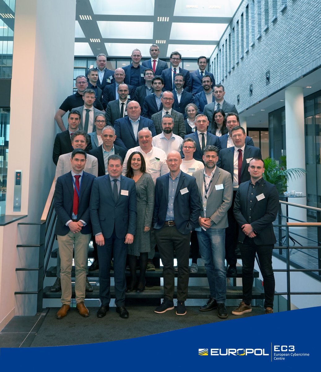 The EU #Cybercrime Taskforce (#EUCTF) delegates are at @Europol for their 1st meeting this year. On the agenda: ✅recent #lawenforcement developments ✅ ways to tackle ongoing challenges ✅ way forward in combating #cybercrime Learn more here: europa.eu/!vG96HK