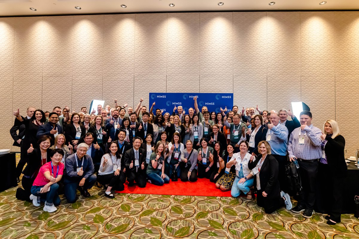 HIMSS's tweet image. Last week at #HIMSS24, we had the privilege of recognizing several healthcare organizations around the world for their various achievements with HIMSS maturity models. 🤩 

Hats off to all you #changemakers for your persistence and dedication! 👏🏻👏🏼👏🏽👏🏾👏🏿
