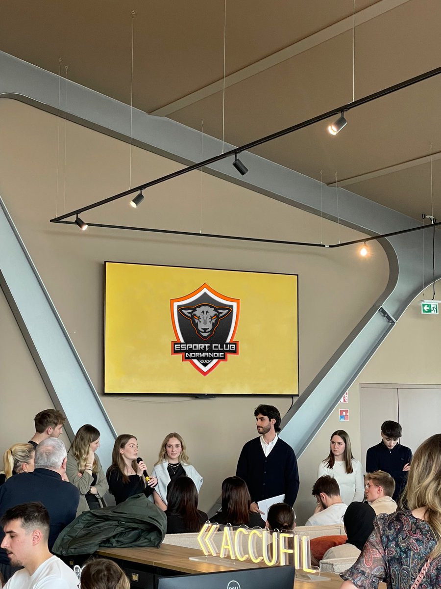 Esport Club Normandie (@esportnormandie) on Twitter photo 🌟 Retour sur les deux jours passés au « Care for Good Days Challenge » avec le <a href="/CampusSaintMarc/">Campus Saint Marc Rouen</a> 🌟
Les 14 et 15 mars, nous avons lancé un défi aux étudiants : élaborer des stratégies pour promouvoir efficacement nos partenaires lors de nos événements et festivals. 🌟 Retour sur les deux jours passés au « Care for Good Days Challenge » avec le <a href="/CampusSaintMarc/">Campus Saint Marc Rouen</a> 🌟
Les 14 et 15 mars, nous avons lancé un défi aux étudiants : élaborer des stratégies pour promouvoir efficacement nos partenaires lors de nos événements et festivals.
