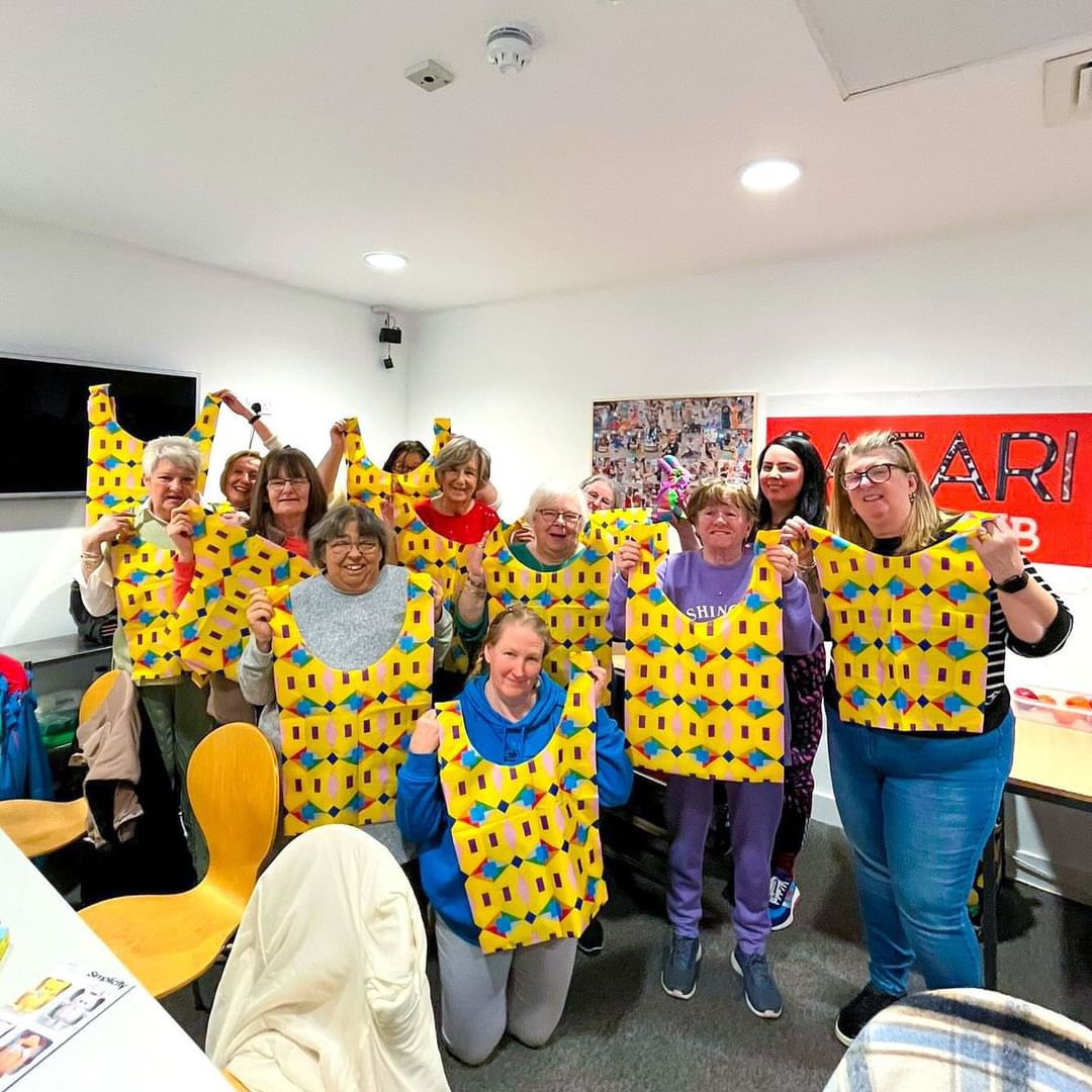 That's a wrap on <a href="/CHERIEGRIST/">CHERIE GRIST</a> workshops with communities in Stockbridge Village. Thanks <a href="/SVPrimary1/">Stockbridge Village Primary</a>, Flourish and Succeed, <a href="/svpprimary/">Stockbridge Village Primary</a> <a href="/ForHousing/">ForHousing</a> and SBV sewing group for sharing your creativity. These designs will inspire a mural, and a colouring book gifted to all participants