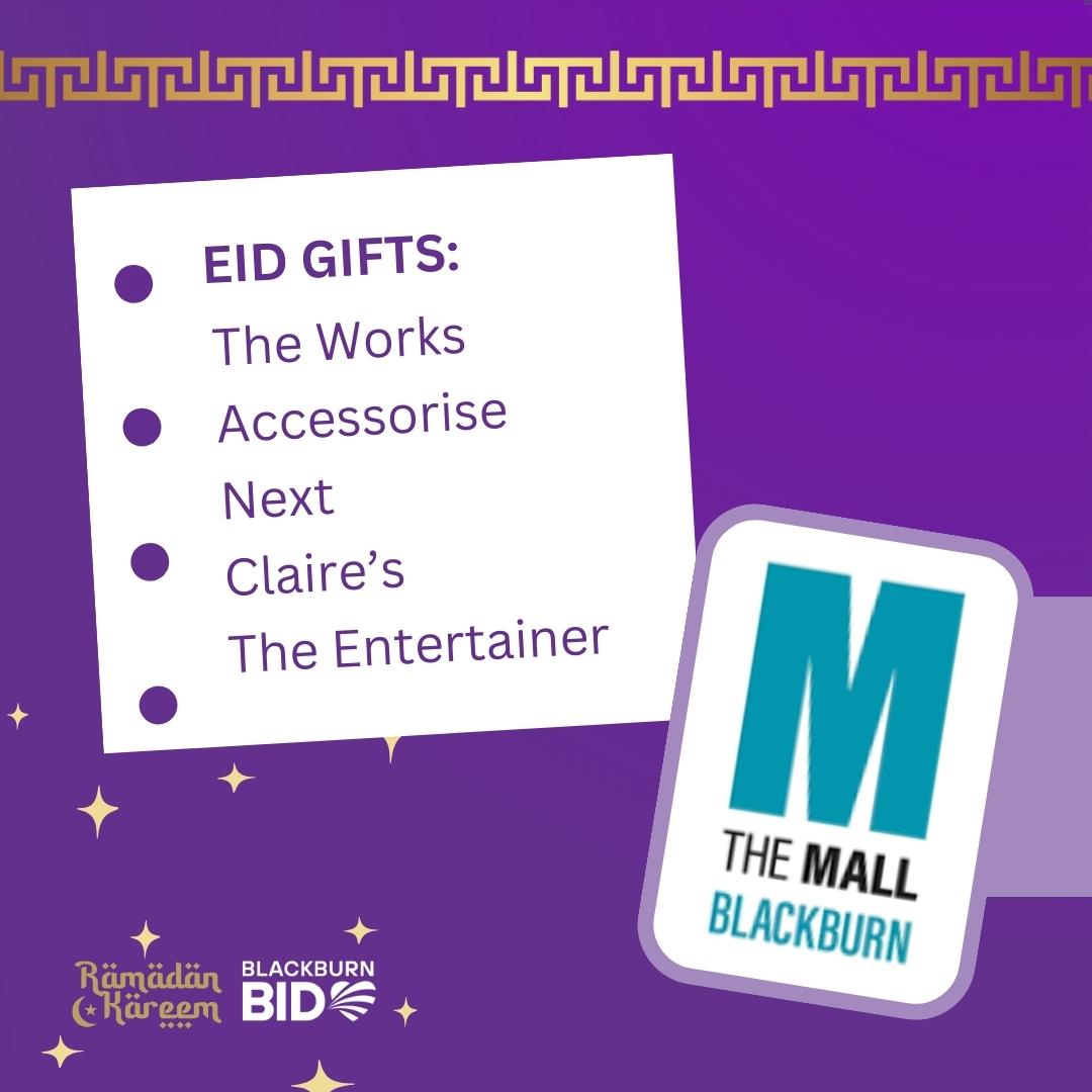 Looking for places to break your fast in Blackburn town centre? Find perfect Eid gifts, too!🌙