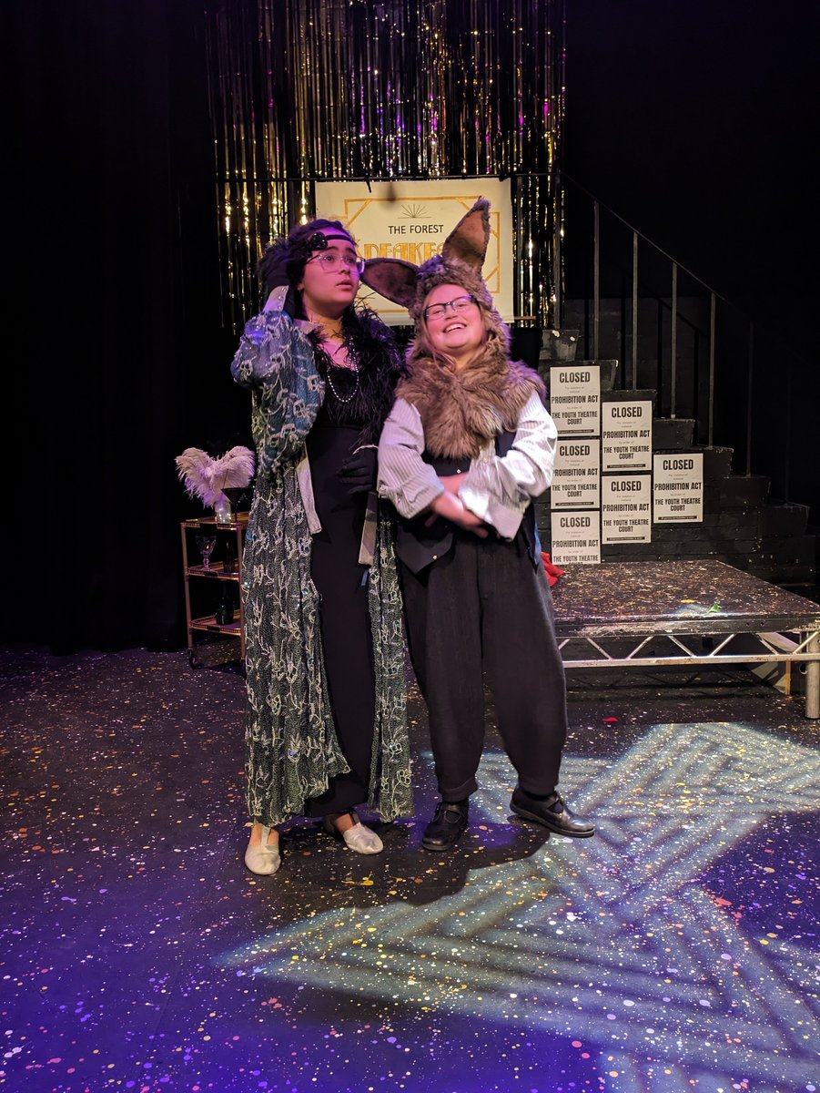 Three techs down and performances 1 &amp; 2 this evening from our 11-14s Youth Theatre productions <a href="/YorkTheatre/">York Theatre Royal</a> Can't wait to share them with our audiences!