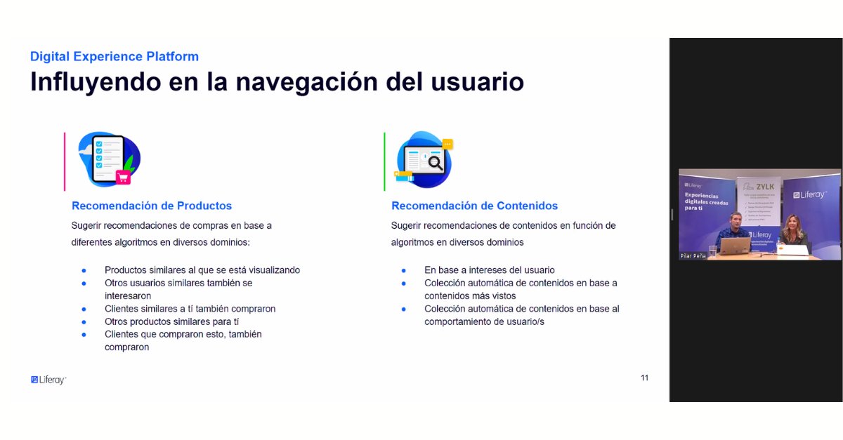 Gracias a quienes habéis participado hoy en nuestro #webinar Liferay y la IA Generativa. La suma de Liferay y la Inteligencia Artificial ya es un hecho. Prevista la incorporación de nuevas herramientas inteligentes. #Webinar #InteligenciaArtificial #Innovación #ExperienciaDigital