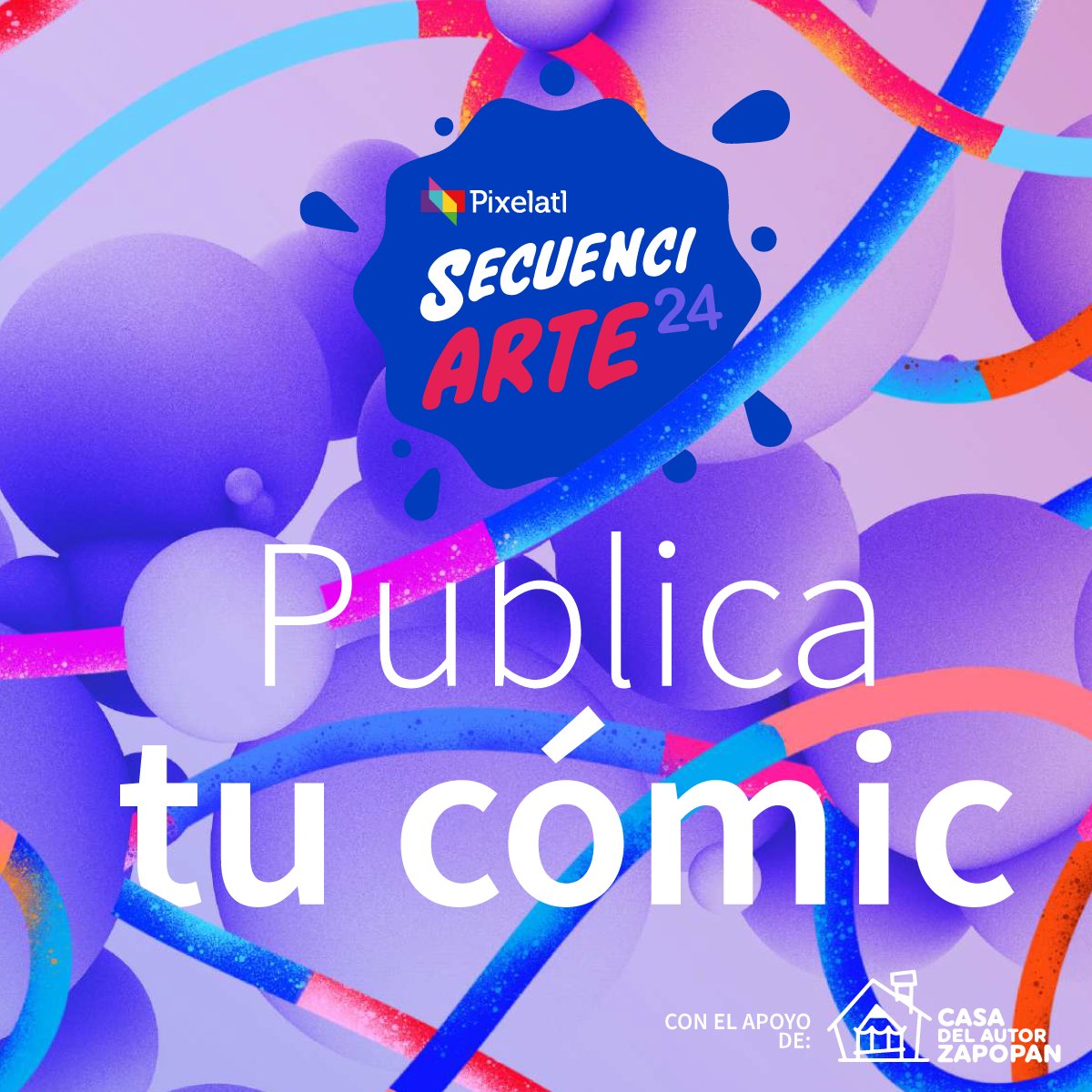 ¡Publica tu cómic con Editorial Pixelatl! Secuenciarte ha sido casa donde comenzaron consolidados autores y fuente de toda una generación del cómic. Ahora es tú turno de contar tu historia al mundo. Los seleccionados harán su pitch en Festival Pixelatl y 3 ganadores serán parte…