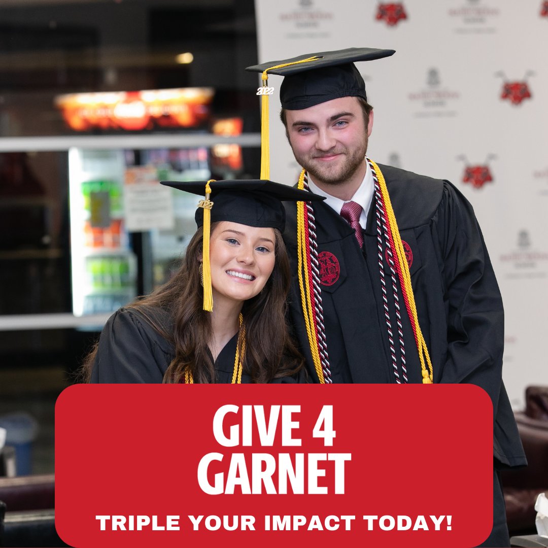 It's your last chance to see your donation 3x! You have until 3pm to Give 4 Garnet and have your funds matched. #give4garnet #uscsumter give4garnet.sc.edu/giving-day/796…