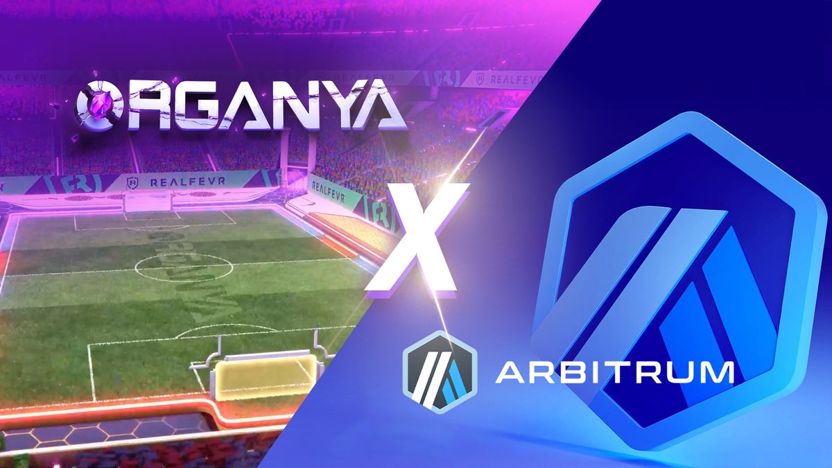 Big News! 📣 Organya is coming to @arbitrum and we could not be more excited 🤝 Why Arbitrum? ✅ Speed ✅ Gaming fit ✅ Affordability ✅ Support ✅ Vision ✅ Structure What else? Let's just say something is cooking and it smells really good 🏟️