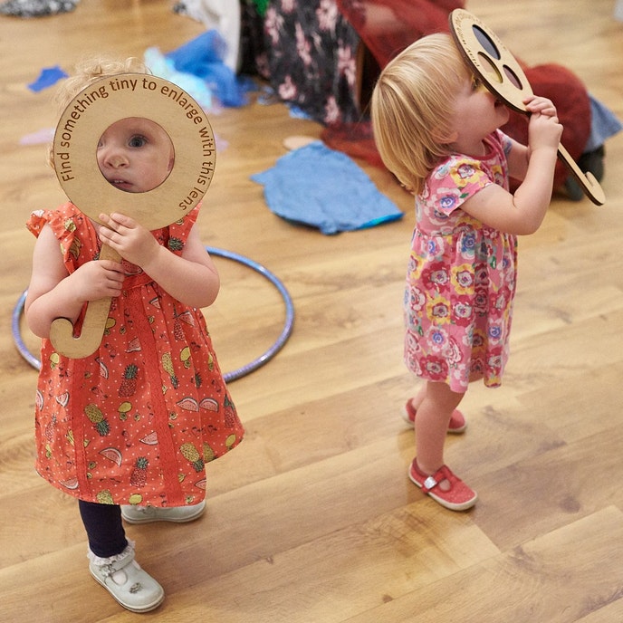 STEAM Tots at the Museum of Making, Derby is this Saturday. This loose parts play session offers a sensory and playful exploration of objects and materials. Drop-in session, suitable for children 2-5 years old with their carers. derbymuseums.org/event/steam-to… @derbymuseums