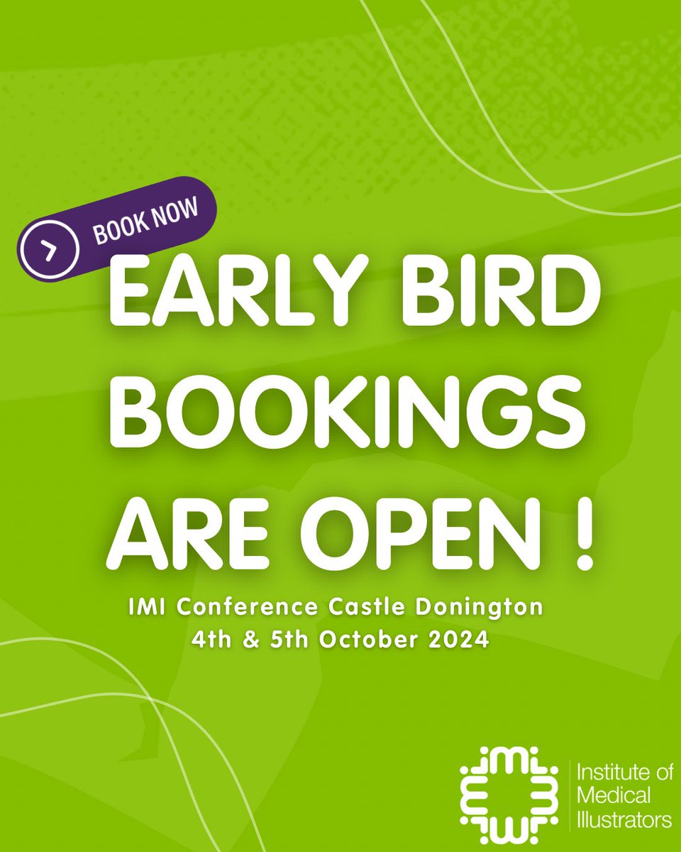 Our new conference booking system is live! Book before 30th April 2024 to take advantage of the early bird offer! imi.org.uk/conference-2024