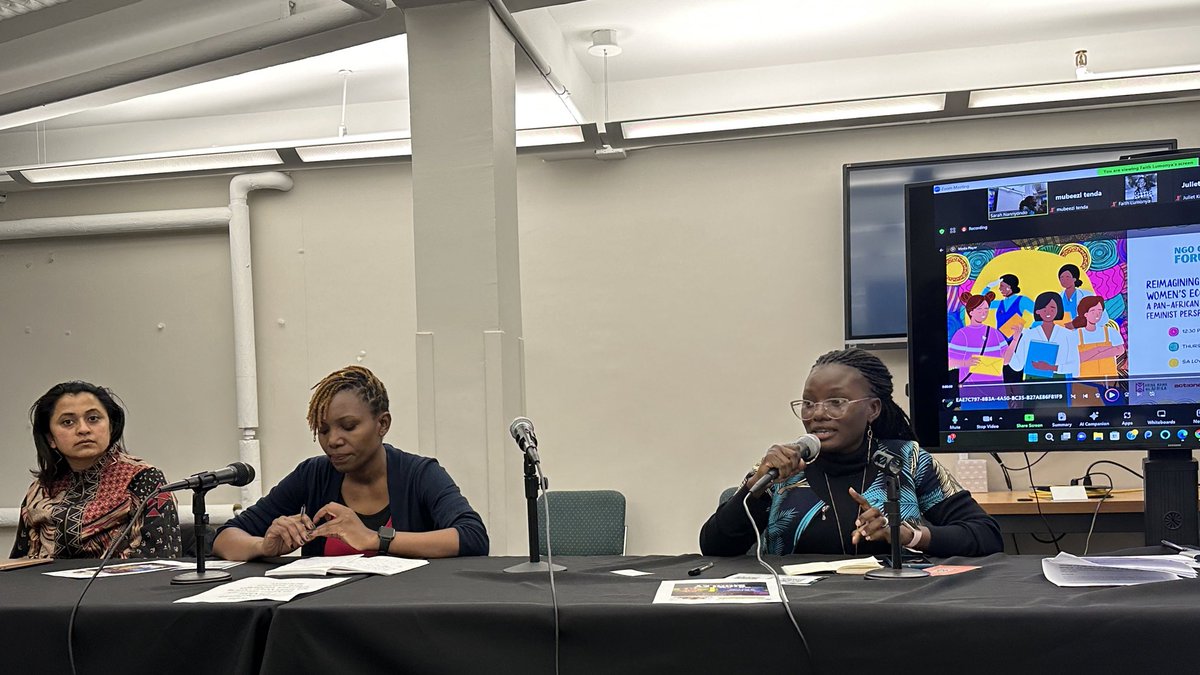 Happening now in NYC : @amwaafrika is hosting a session “Reimagining Economies for women’s economic Justice” especially now in today’s changing Economy that digitally evolving! @ActionAid @awdf01