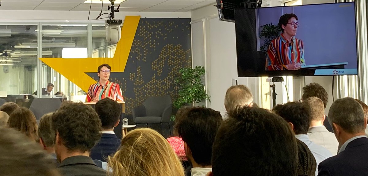 Thrilled to discover @EDFofficiel’s Net-0 Scenario today at @Euractiv! This is the 1st public presentation by EDF as reminded by @MarionLabatut As she said “the EU must stay on course on the fight to climate change!” #DSOs like @enedis remain committed to contribute to this goal!