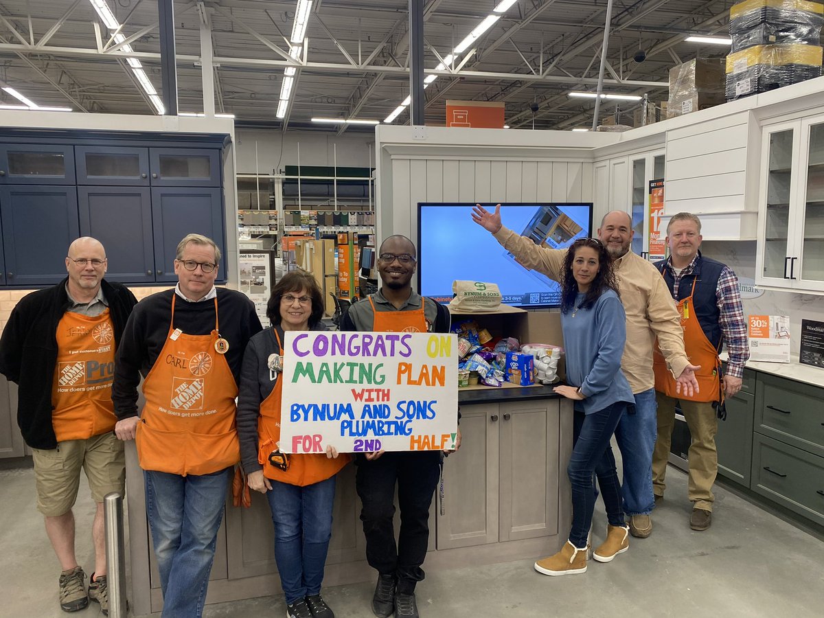 Bynum & Sons Plumbing (@bynumsons) on Twitter photo Our next glorious celebration is with the remarkable team @THD1755 closing the half with us @ 157.1% of plan in WH installs. This incredible team are taking names & leads & we are converting them to sales TEAMWORK 🤯🥳 thank you for all you do <a href="/MMSdsm/">Mid-South DSM Team</a> @ShawnWBrooks <a href="/KMTovey/">Keith Tovey</a> Our next glorious celebration is with the remarkable team @THD1755 closing the half with us @ 157.1% of plan in WH installs. This incredible team are taking names & leads & we are converting them to sales TEAMWORK 🤯🥳 thank you for all you do <a href="/MMSdsm/">Mid-South DSM Team</a> @ShawnWBrooks <a href="/KMTovey/">Keith Tovey</a>
