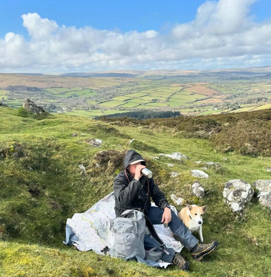 Picnic bolthole

A glorious day on the moor. We found a perfect PACMAT spot to shelter from the wind. As always, Basil ready to defend the cheese sandwiches. 

#dartmoor #dartmoornationalpark #devon #dartmoordays #dartmoorwalking #getoutside #lovemaps #maps #madeinbritain