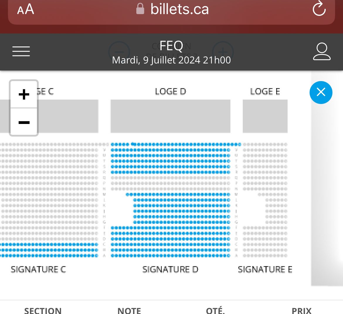 nicbouch's tweet photo. @fm93quebec @FestivalEteQc Comment https://t.co/pCyHqmoMLx réussi à avoir sa section au complet ? C’est un partenaire revendeur? https://t.co/3MtxL5jbvo