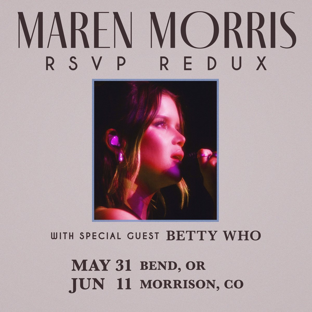 SO EXCITED ABOUT THIS @MarenMorris !!!!!!