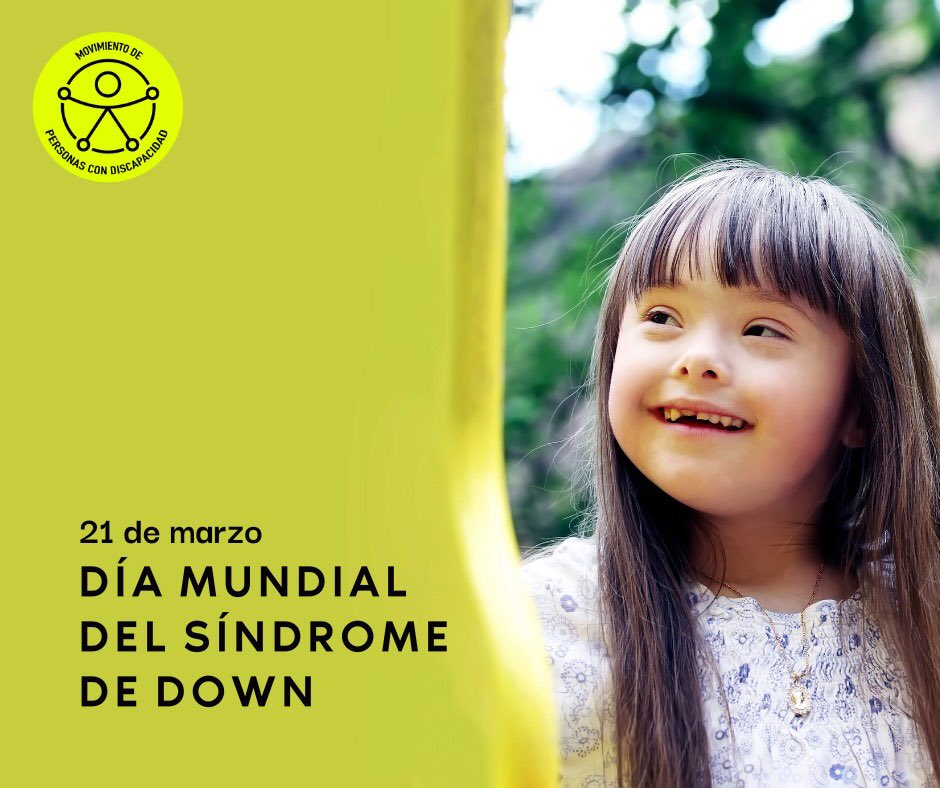 21 de Marzo es el Día Mundial del Síndrome de Down, recordemos la importancia de la inclusión, el respeto y la igualdad de oportunidades para todas y todos. Juntos, construyamos un mundo donde cada individuo sea valorado y respetado por lo que son. 💙💛