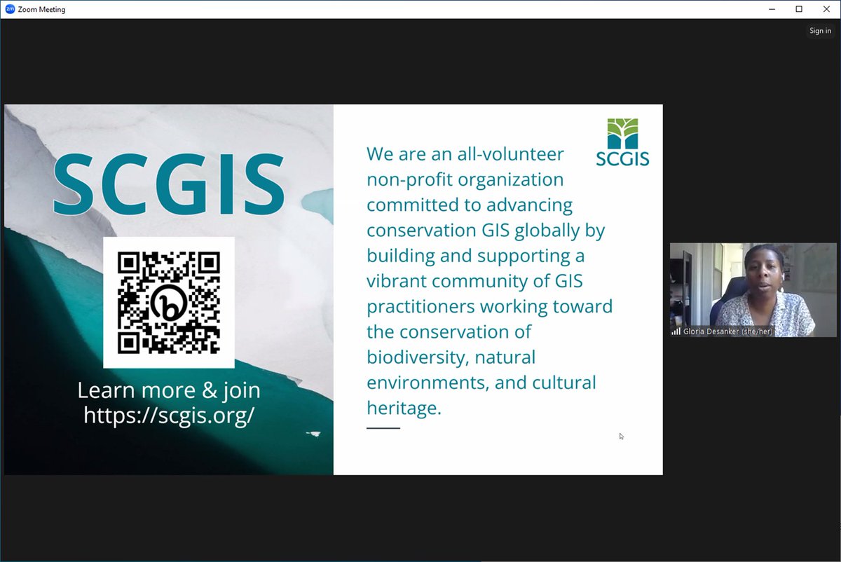 Society for Conservation GIS tweet media