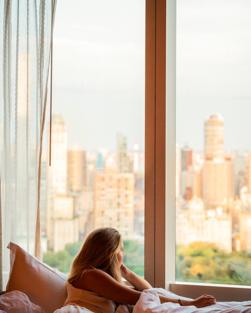 Hello Spring, we missed you. #MandarinOrientalNewYork #ImAFan