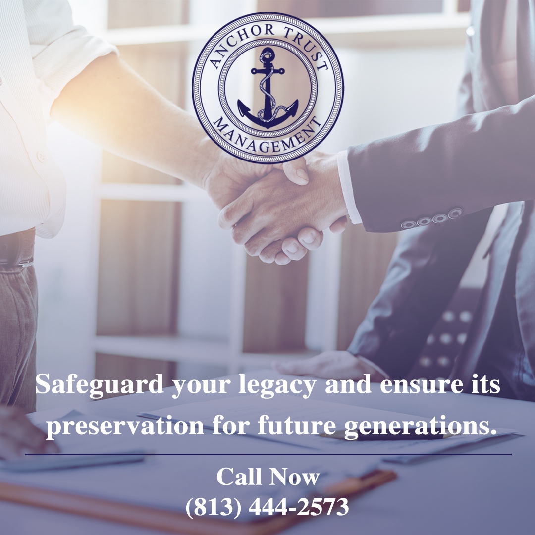 Ensuring your legacy with Anchor Trust Management means providing peace of mind for generations to come.
#TrustManagement #Probate #TrustAdministration #legaltip #lawyer #probate #trustadministration #litigation #records #documentation #trust #anchortrustmanagement #florida #t...