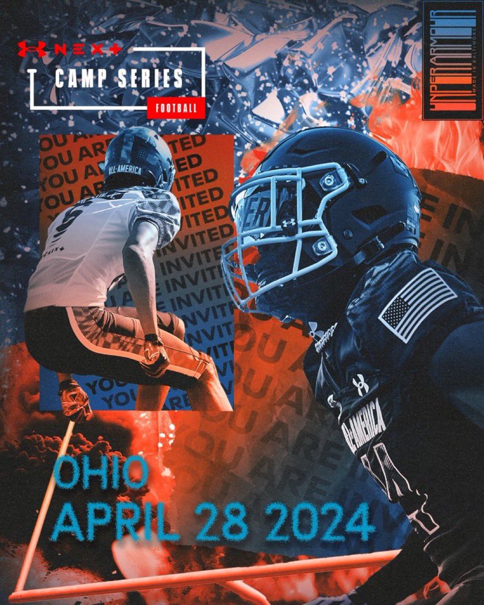 Thankful to be invited to the Ohio UA All American Camp this spring!! @DemetricDWarren @CraigHaubert @TheUCReport @TomLuginbill @ReynoldsburgFB @AllenTrieu #UANext #Letswork