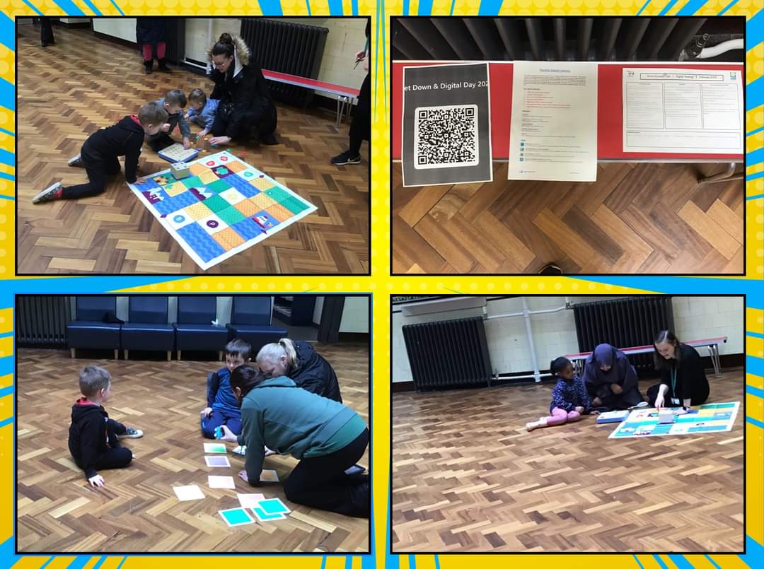 Ibrox nursery class tweet media