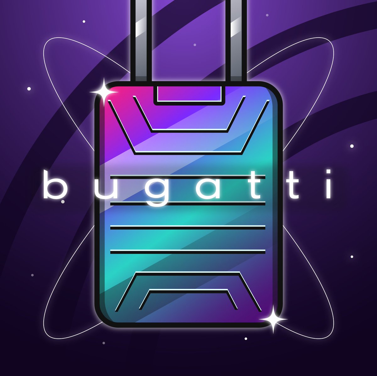 Get ready to pack your suitcase! We've teamed up with @bugattigrp to offer custom Space Riders and Visions of the Void suitcases, specially designed by @cabralcf_. Here are the details 👇