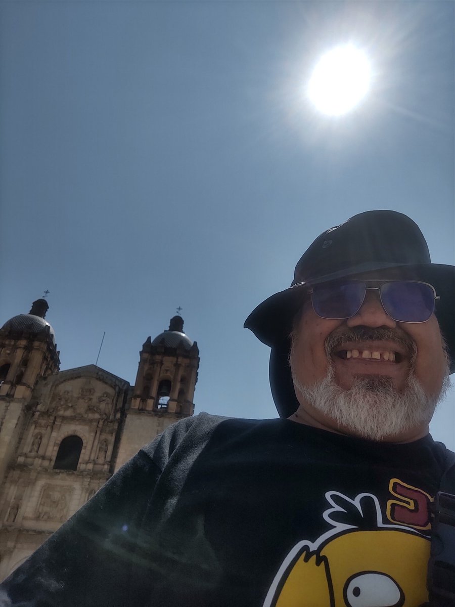 En Oaxaca, disfrutando los 33 grados 😁
