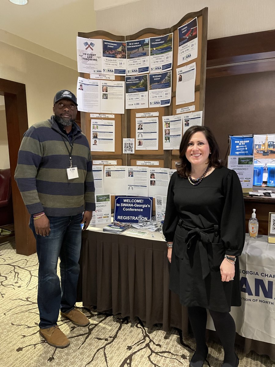 SWANA Executive Director & CEO Amy Lestition Burke joined the @swanageorgia chapter for an engaging spring conference this week. Amy met with chapter members, presented “What’s Ahead for SWANA,” and learned about waste management in the area. #SWANA #SWANAChapters