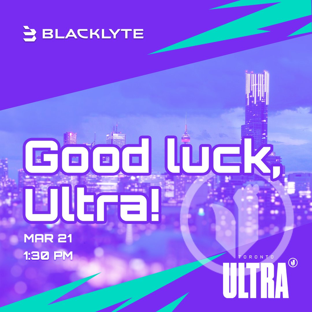 GoBlacklyte's tweet image. Best of luck to our @torontoultra team as they compete in Day 1 of Major II! Let&apos;s send our well wishes to the team as they strive to secure another championship victory. Repeat success is on the horizon!

#cod #codleague #torontoultra #Blacklyte #staywinning  #strengthinthenorth…