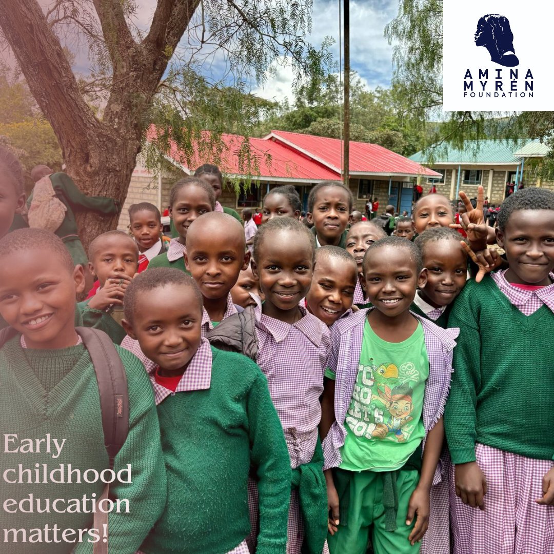 Early and playful learning helps children develop the skills they need in this complex world.
It's one of the best ways to foster children's holistic development and lays the foundation for lifelong learning.#EducationForAll #KeepingGirlsInSchool