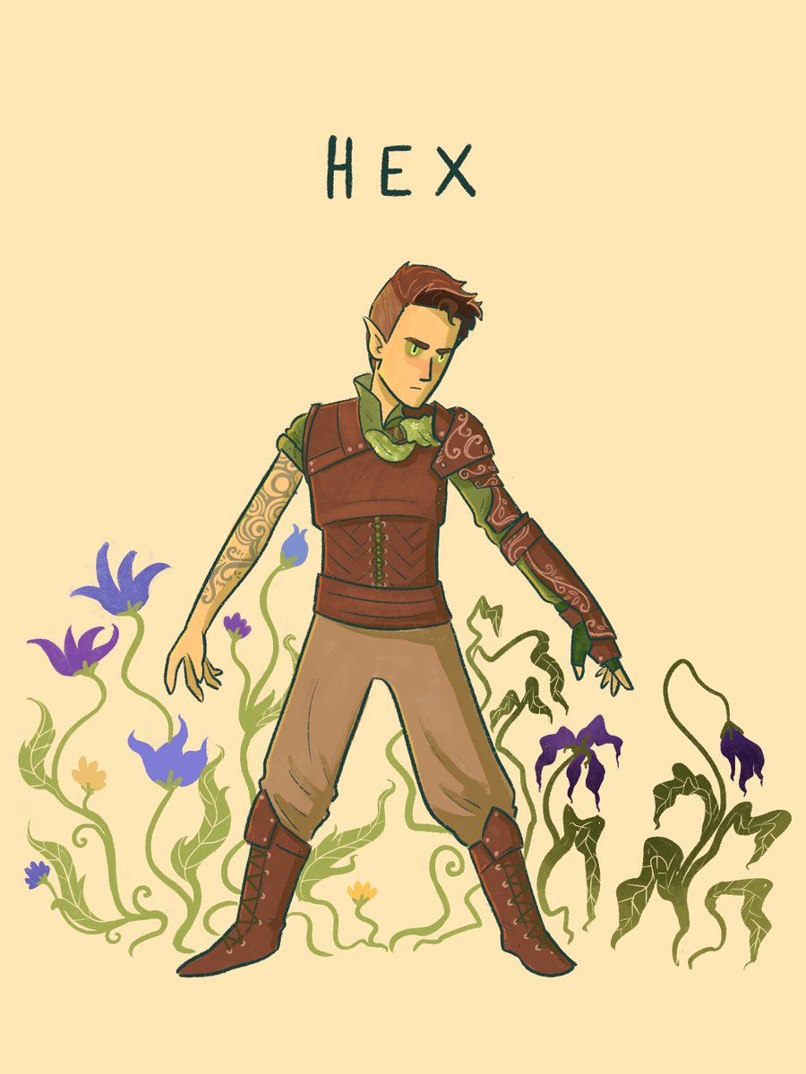 He's just a lil guy with Hex.
#Criticalrole #criticalrolefanart  <a href="/VoiceOfOBrien/">Liam O'Brien</a>