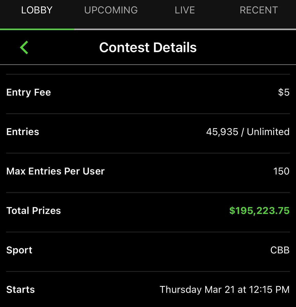 How is it that 46,000 people entered the $5 NCAA bracket pool, but only 87 entered the $10 NBA spreads pool yesterday?! #DraftKings is not promoting correctly. #NCAATournament #MarchMadness2024 #NBA #NCAA #MLB #NHL