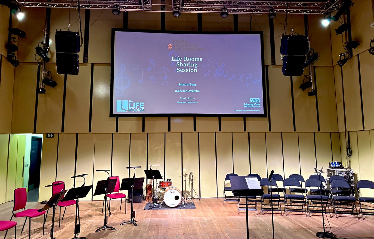 Well done to all our participants on their wonderful performance at today’s sharing session! 🎉

Thank you to all <a href="/LifeRooms_MC/">The Life Rooms</a> staff and <a href="/liverpoolphil/">Royal Liverpool Philharmonic</a> musicians who make these events so great! 🎶