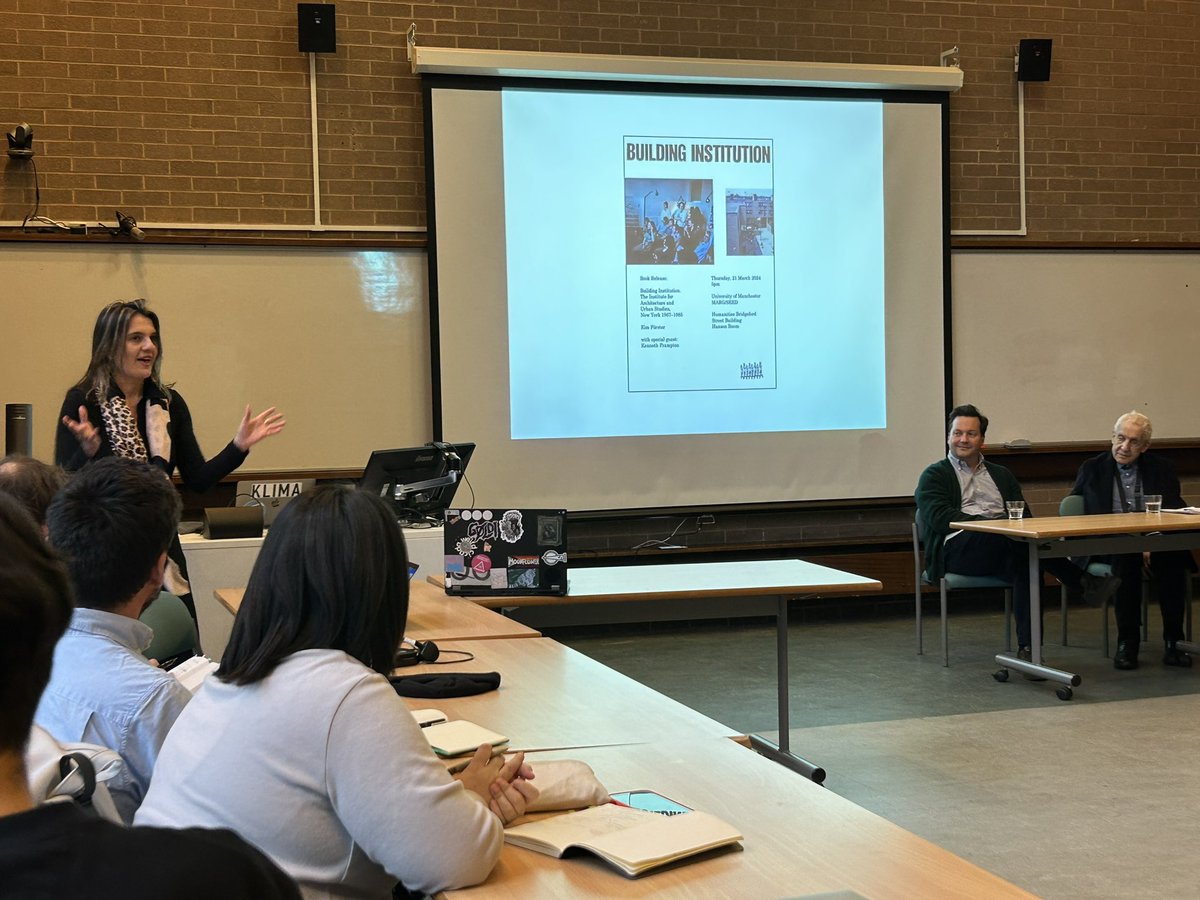 Eamonn Canniffe (@eamonncanniffe) on Twitter photo <a href="/AlbenaYaneva/">Albena Yaneva</a> introducing @KimFrster1 presenting his new book ‘Building Institution’ with response by Kenneth Frampton <a href="/MARG_manchester/">MARG</a> <a href="/OfficialUoM/">The University of Manchester</a> <a href="/TheMSArch/">The MSA</a> <a href="/AlbenaYaneva/">Albena Yaneva</a> introducing @KimFrster1 presenting his new book ‘Building Institution’ with response by Kenneth Frampton <a href="/MARG_manchester/">MARG</a> <a href="/OfficialUoM/">The University of Manchester</a> <a href="/TheMSArch/">The MSA</a>