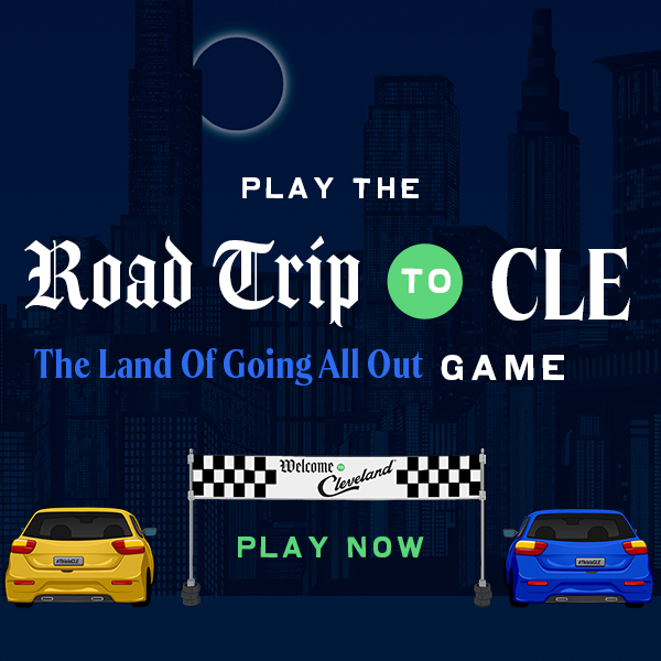 TheCLE's tweet photo. Bored at work? We have the perfect solution.
Today is the last day to play the "Road Trip To CLE" racing game for a chance to win an overnight trip to The Land. Share your score on using the hashtag #SolarEclipseCLE for your chance to win: https://t.co/tKLTTi6OXP #TheLandforLife https://t.co/i4fSKudDQI