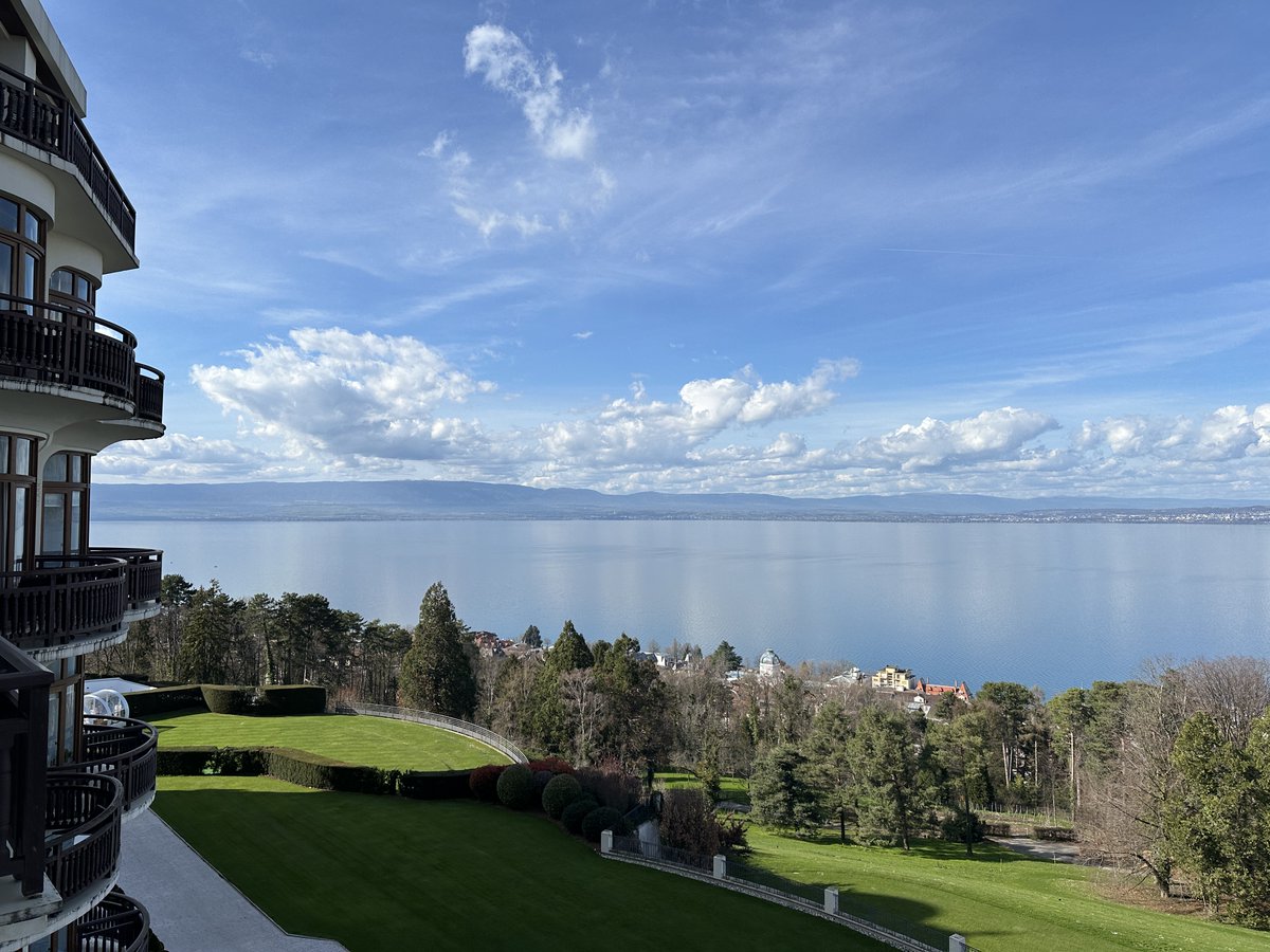 Starting a non-ski trip to the Alps and Lyon itinerary. First stop is the amazing town of Evian And the Hotel Royal. Amazing hotel on Lake Geneva. #SuperLux #johnsguidetofrance #France #travel #linkparis