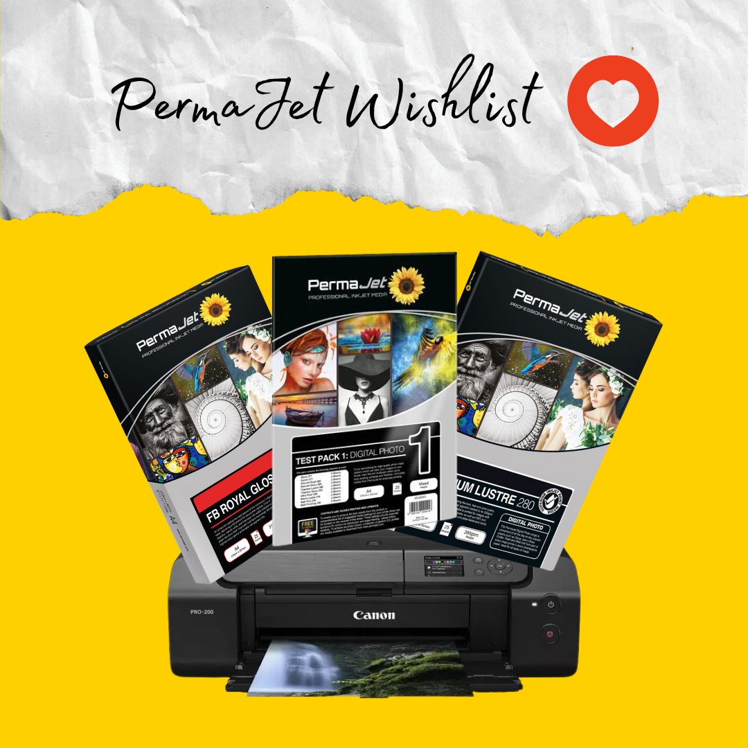 😍 Keep all your favourite PermaJet products in one place on your Wishlist 👉 bit.ly/3QD5Yq3 There may be a little treat waiting for you 🤩