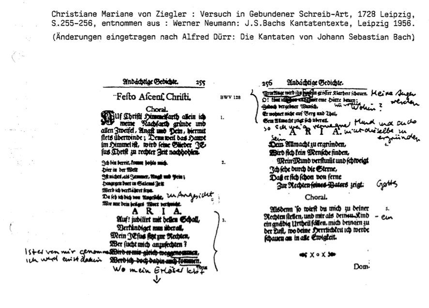 HLaehnemann's tweet photo. @bodleianlibs So pleased to see this come to @UniofOxford - I wrote an UG essay on #BWV128 for the hugely learned church historian Elke Axmacher. Libretto written by the equally learned Christiane Mariane von Ziegler - my typescript a case for #WriteCutRewrite https://t.co/nTWHkafMa5 https://t.co/4gga2pRgQj