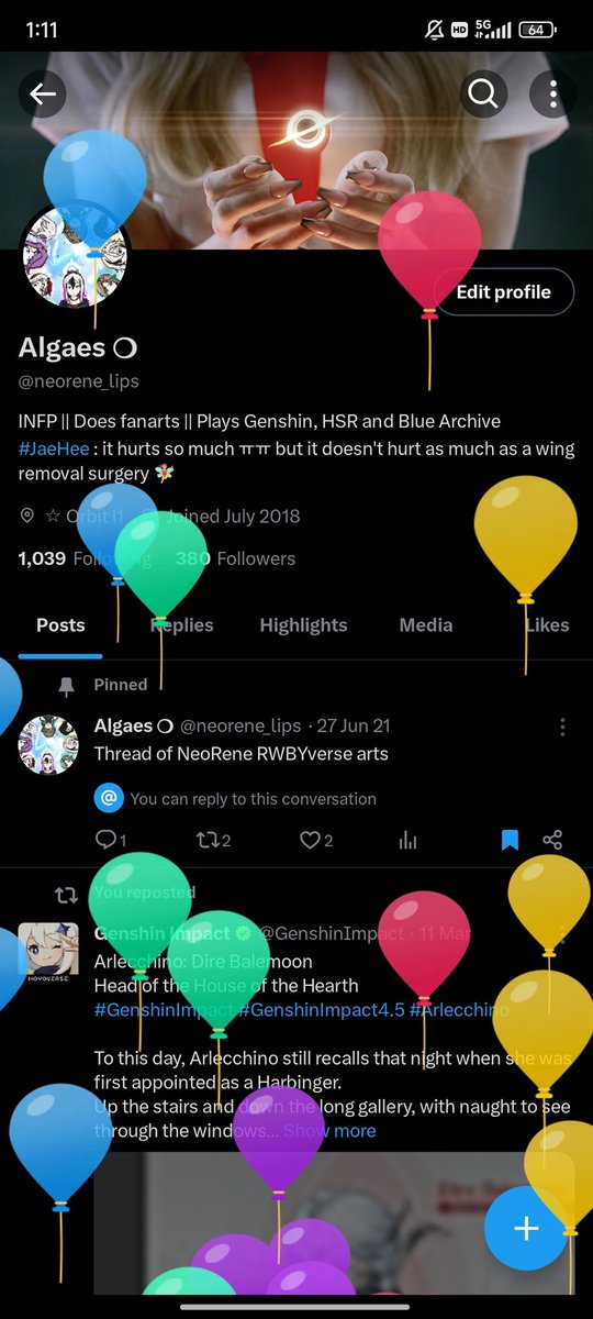 neorene_lips's tweet photo. Eyy Balloon dayy https://t.co/NBggt5HyXx