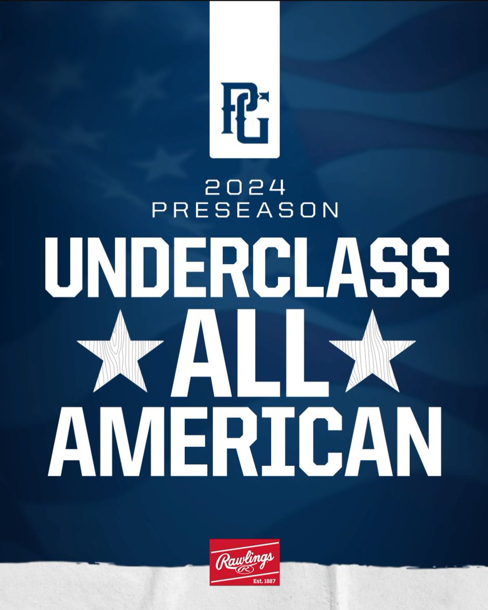 Thank you for the recognition 
<a href="/GCS_GraceBsbl/">Grace Christian Baseball</a> @C35Baseball <a href="/PerfectGameUSA/">Perfect Game USA</a> <a href="/RawlingsSports/">Rawlings Baseball</a>