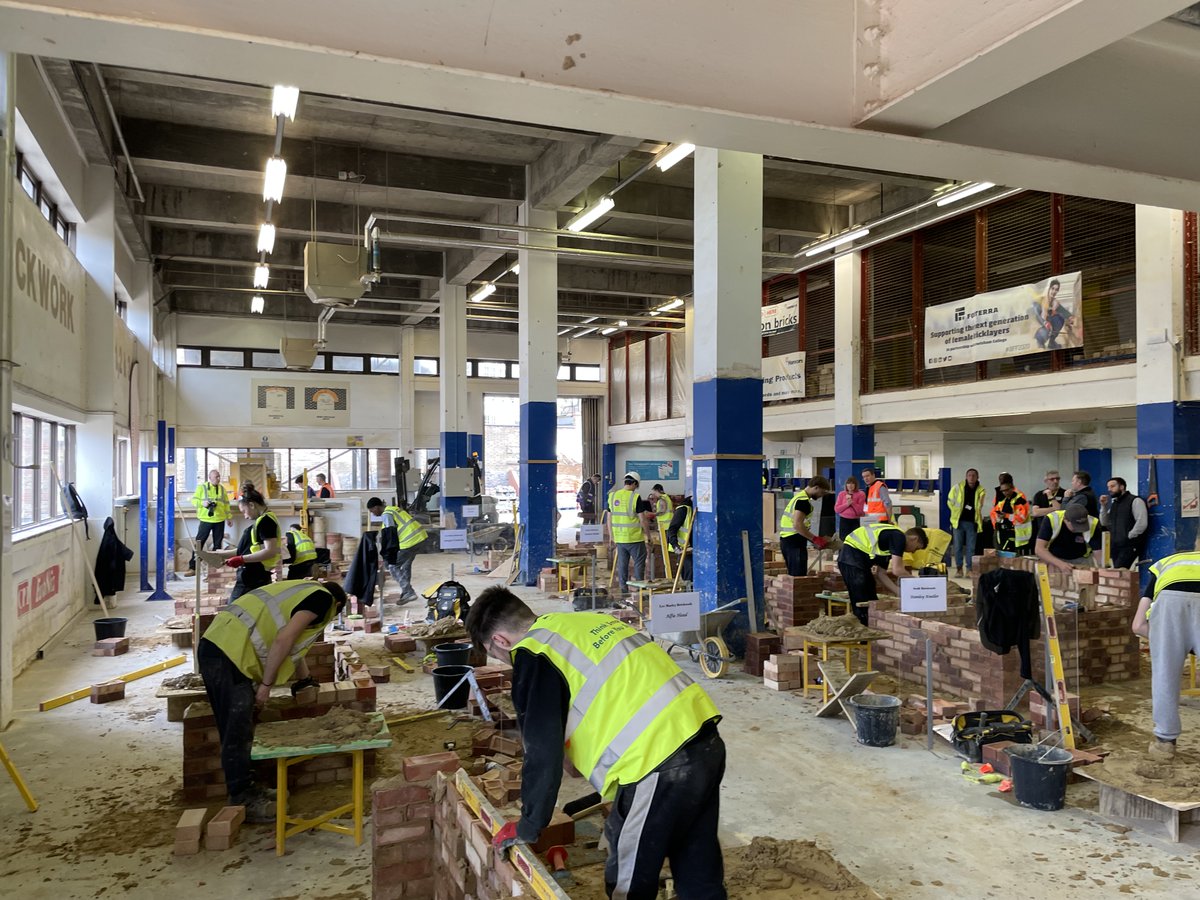 Excellent competition in Deptford today. Well done Forterra PLC for sponsoring it and to Bob Noseda for organising. Good to see competitors from Lee Marley, Flahive, Winchmore and Swift Brickwork. Excellent work being done by these superb bricklayers. hope I've not missed anyone.