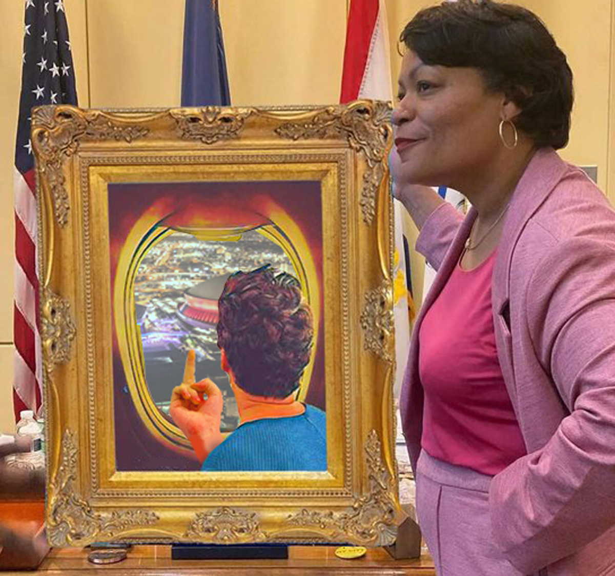 GetWoke15's tweet image. Fixed it for you @mayorcantrell!

You FREELOADING THIEF!

#FirstClassFlights #FkNewOrleans #MoreMoneyForTeedy