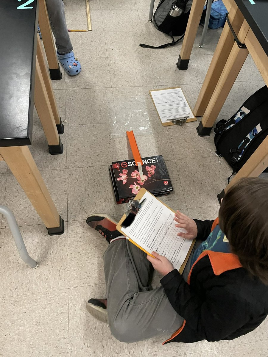 burns_sci's tweet photo. 7th graders are investigating how surface texture effects friction. @gms_raiders #WeAreDPS #TheRaiderWay https://t.co/5KvrGrzSO3
