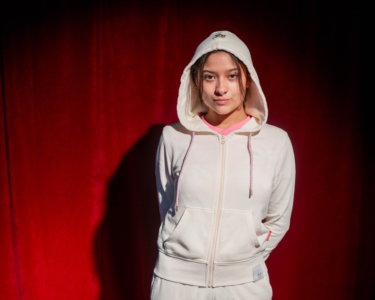 Choose this hoodie and jogger to be the crowning piece of your