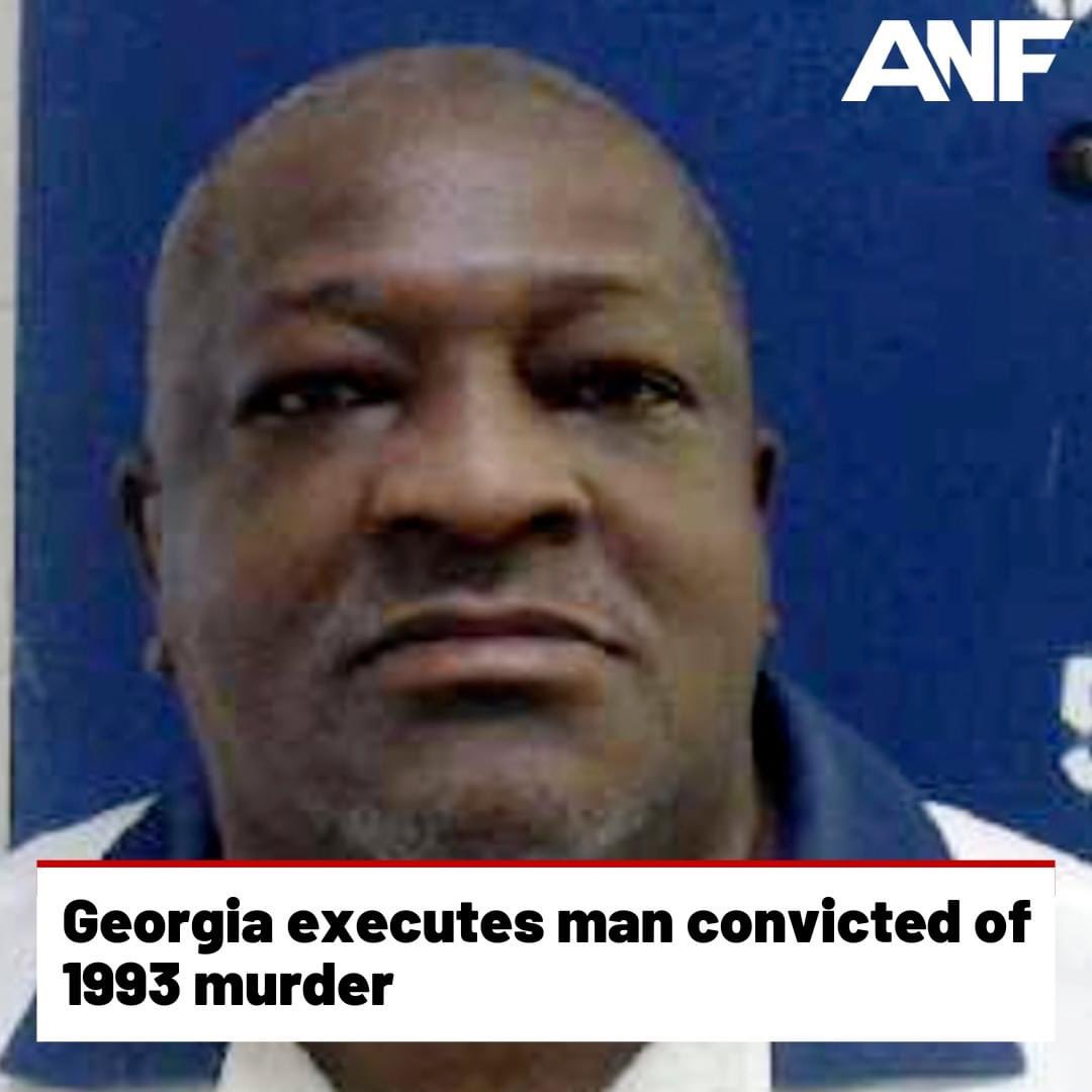 ICYMI: Georgia has executed its first prisoner in more than four years. Full story: tinyurl.com/ysckt7xu