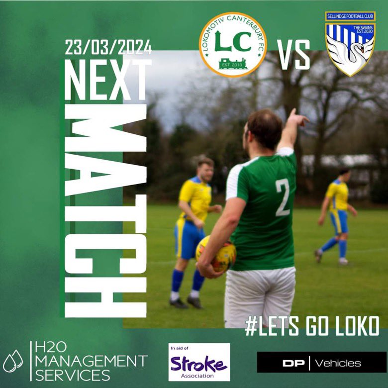 CanterEagles's tweet photo. -IT'S SEMI FINAL WEEKEND-
Lets try this one again? 
After postponement due to bad weather, Loko host Sellindge Football Club in the semi final of the Les Leckie cup this Saturday! Seeing as it's non league day, be sure come down and show your support! https://t.co/wxhOT414Ra